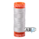 Aurifil Mako 50wt Cotton 200 m (220 yd.) spool - 4060 Silver Moon