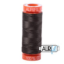 Aurifil Mako 50wt Cotton 200 m (220 yd.) spool - 5013 Asphalt