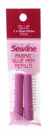 Sewline FAB50021 Fabric Glue Pen Refills, Pink 