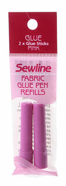 Sewline Fabric Glue Pen Refills - Pink