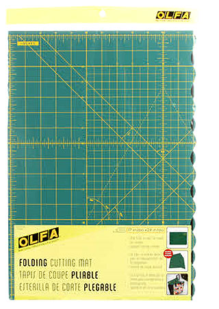 Brewer Sewing - Olfa Cutting Mat 12in x 18i Aqua