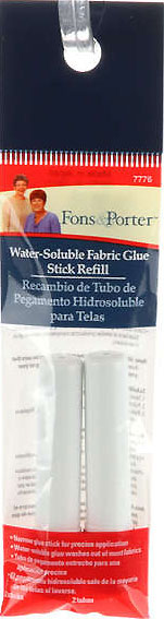Fons & Porter Water Soluble Fabric Glue Stick Refills