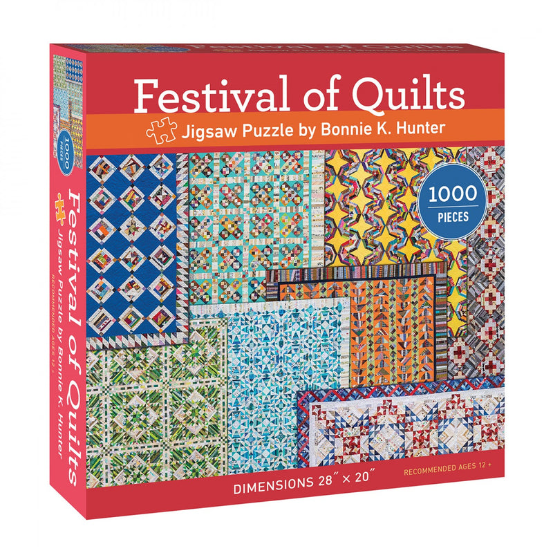 Bonnie K. Hunter Festival of Quilts 1000 Piece Jigsaw Puzzle