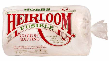 Hobbs Heirloom Premium Fusible Cotton Blend - 45&quot; X 60&quot; Crib