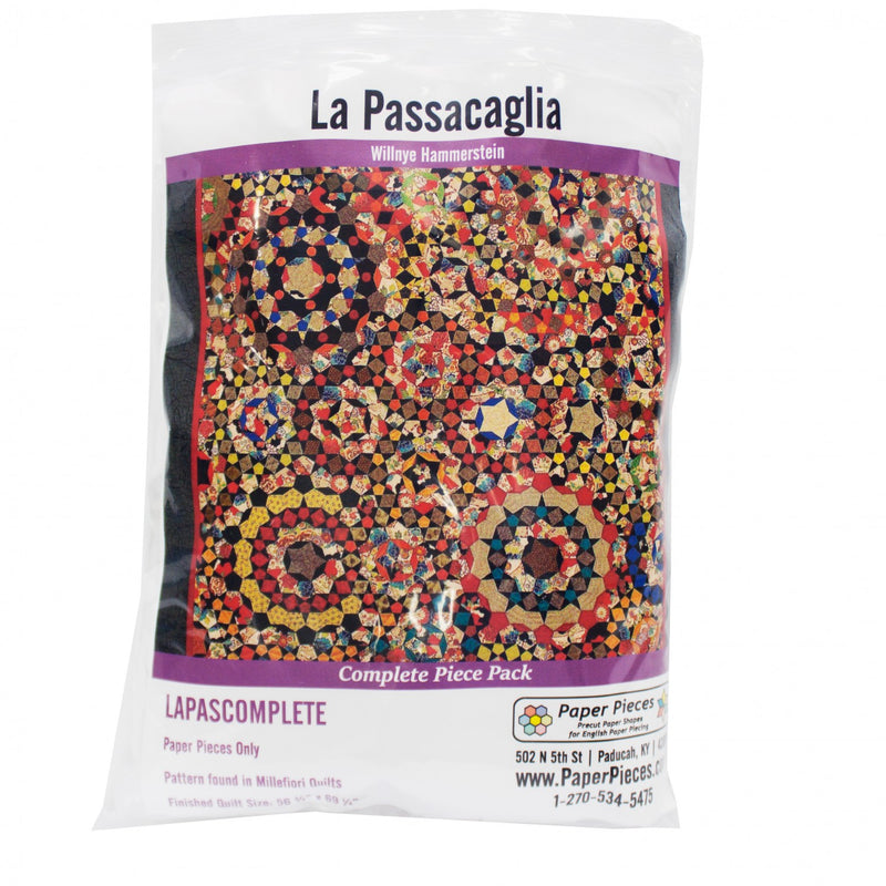 La Passacaglia Complete Paper Piece Pack  (By Special Order: Read description for full details)