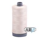 Aurifil Mako 28wt Cotton 750 m (820 yd.) spool - 2000 Light Sand
