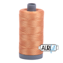 Aurifil Mako 28wt Cotton 750 m (820 yd.) spool - 2210 Caramel