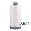 Aurifil Mako 28wt Cotton 750 m (820 yd.) spool - 2311 Muslin