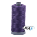 Aurifil Mako 28wt Cotton 750 m (820 yd.) spool - 2581 Dark Dusty Grape