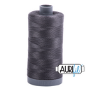 Aurifil Mako 28wt Cotton 750 m (820 yd.) spool - 2630 Dark Pewter