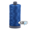 Aurifil Mako 28wt Cotton 750 m (820 yd.) spool - 2740 Dark Cobalt