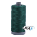 Aurifil Mako 28wt Cotton 750 m (820 yd.) spool - 2885 Medium Spruce