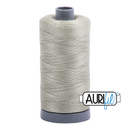 Aurifil Mako 28wt Cotton 750 m (820 yd.) spool - 2902 Light Laurel Green
