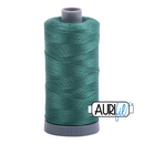 Aurifil Mako 28wt Cotton 750 m (820 yd.) spool - 4129 Turf Green