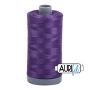 Aurifil Mako 28wt Cotton 750 m (820 yd.) spool - 4225 Eggplant