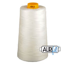 Aurifil Mako 40wt 3-ply Cotton 3000 m (3250 yd.) cone - 2021 Natural White<br><font color = red>Please note, this thread is not available in-store, but will be ordered for you.</font>