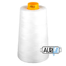 Aurifil Mako 40wt 3-ply Cotton 3000 m (3250 yd.) cone - 2024 White<br><font color = red>Please note, this thread is not available in-store, but will be ordered for you.</font>