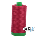 Aurifil Mako 40wt 2-ply Cotton 1000 m (1094 yd.) spool - 1103 Burgundy