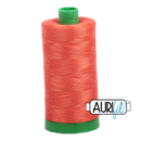 Aurifil Mako 40wt 2-ply Cotton 1000 m (1094 yd.) spool - 1154 Dusty Orange