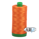 Aurifil Mako 40wt 2-ply Cotton 1000 m (1094 yd.) spool - 2150 Pumpkin