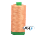 Aurifil Mako 40wt 2-ply Cotton 1000 m (1094 yd.) spool - 2210 Caramel