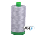 Aurifil Mako 40wt 2-ply Cotton 1000 m (1094 yd.) spool - 2606 Mist