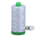 Aurifil Mako 40wt 2-ply Cotton 1000 m (1094 yd.) spool - 2612 Arctic Sky