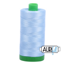 Aurifil Mako 40wt 2-ply Cotton 1000 m (1094 yd.) spool - 2715 Robins Egg