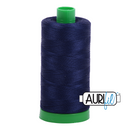 Aurifil Mako 40wt 2-ply Cotton 1000 m (1094 yd.) spool - 2745 Midnight