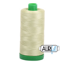 Aurifil Mako 40wt 2-ply Cotton 1000 m (1094 yd.) spool - 2886 Light Avocado
