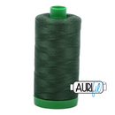Aurifil Mako 40wt 2-ply Cotton 1000 m (1094 yd.) spool - 2892 Pine