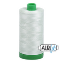 Aurifil Mako 40wt 2-ply Cotton 1000 m (1094 yd.) spool - 2912 Platinum