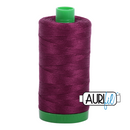 Aurifil Mako 40wt 2-ply Cotton 1000 m (1094 yd.) spool - 4030 Plum