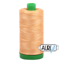 Aurifil Mako 40wt 2-ply Cotton 1000 m (1094 yd.) spool - 4150 Creme Brule