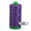 Aurifil Mako 40wt 2-ply Cotton 1000 m (1094 yd.) spool - 4225 Eggplant