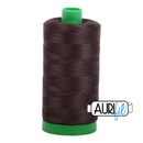 Aurifil Mako 40wt 2-ply Cotton 1000 m (1094 yd.) spool - 5024 Dark Brown