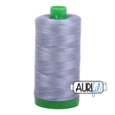 Aurifil Mako 40wt 2-ply Cotton 1000 m (1094 yd.) spool - 6734 Swallow