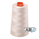 Aurifil Mako 50wt Cotton 5900 m (6452 yd.) cone - 2310 Light Beige