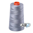 Aurifil Mako 50wt Cotton 5900 m (6452 yd.) cone - 2610 Light Blue Grey