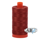 Aurifil Mako 50wt Cotton 1300 m (1422 yd.) spool - 2350 Copper<br>