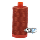 Aurifil Mako 50wt Cotton 1300 m (1422 yd.) spool - 2390 Cinnamon Toast<br>