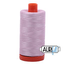 Aurifil Mako 50wt Cotton 1300 m (1422 yd.) spool - 2510 Light Lilac<br>