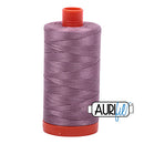 Aurifil Mako 50wt Cotton 1300 m (1422 yd.) spool - 2566 Wisteria<br>