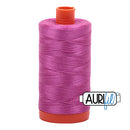 Aurifil Mako 50wt Cotton 1300 m (1422 yd.) spool - 2588 Light Magenta<br>