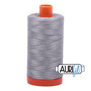 Aurifil Mako 50wt Cotton 1300 m (1422 yd.) spool - 2606 Mist