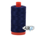 Aurifil Mako 50wt Cotton 1300 m (1422 yd.) spool - 2745 Midnight<br>