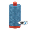 Aurifil Mako 50wt Cotton 1300 m (1422 yd.) spool - 2815 Teal<br>