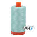 Aurifil Mako 50wt Cotton 1300 m (1422 yd.) spool - 2830 Mint<br>