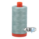 Aurifil Mako 50wt Cotton 1300 m (1422 yd.) spool - 2845 Light Juniper<br>