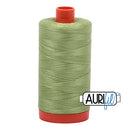 Aurifil Mako 50wt Cotton 1300 m (1422 yd.) spool - 2882 Light Fern<br>